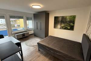 Modern möblierte 1-Zimmer-Wohnung (29,72 m²) mit Balkon & Einbauküche – Innenstadt – Wilhelminenstraße 15, 64283 Mitte, Darmstadt – Vorschaubild 2