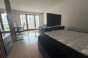 Möbliertes Apartment, Balkon, + grosszügige Küche, Maxvorstadt, bis zu 3 Jahre anzumieten – Die vollständige Adresse der Immobilie erhältst du vom Anbieter., 80333 Augustenstraße, München – Vorschaubild 7