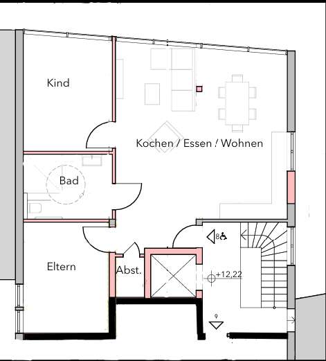 Grundriss 88qm Wohnung MSSP