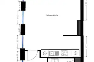 Schöne hochwertig möblierte Wohnung in ruhiger Lage – Körnerstrasse 17, 10785 Berlin – Vorschaubild 11