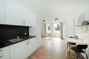 Modern möbliertes 1-Zimmer-Apartment mit großzügigem Raumgefühl – Mitteisstraße 31, 80935 Lerchenau-Ost, München – Vorschaubild 6