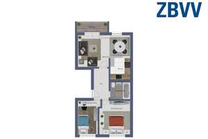 Zu vermieten - großer Balkon und offene Küche! – Bernhard-Kellermann-Str. 13, 39120 Leipziger Straße, Magdeburg – Vorschaubild 10
