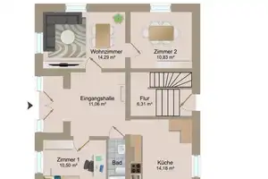 BRUMANI | Stilvolles Traumhaus mit Rheinblick – Wohnen auf der französischen Seite – Ortenaukreis – Vorschaubild 23