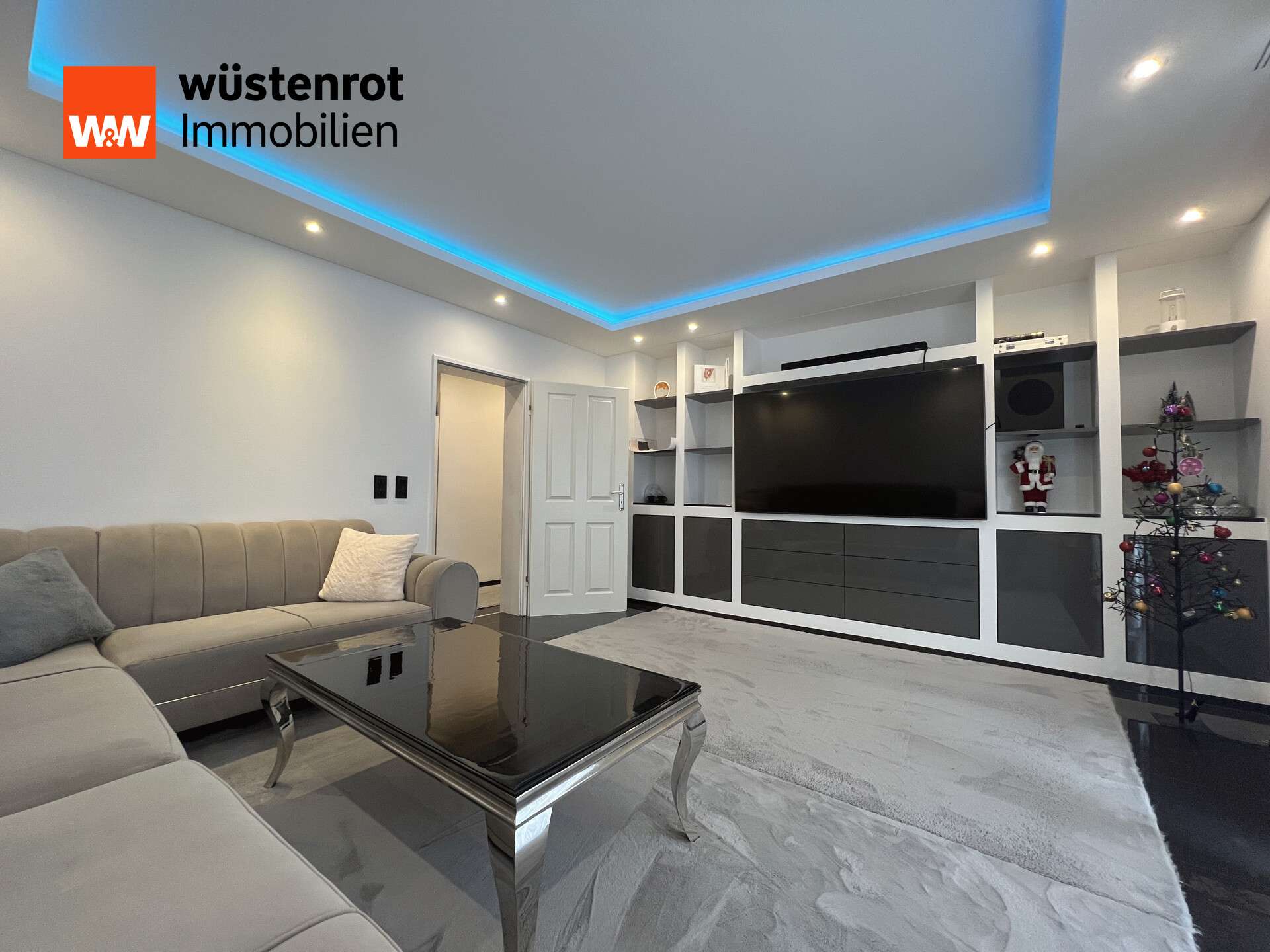 Immobilie in Saulheim - 3-Zimmer-Wohnung – Saniert, energieeffizient, Balkon & Trockenbaudecken mit indirekter Beleuchtung - Bild 1