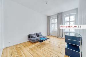 IMMOBERLIN.DE -  Charmante Altbauwohnung   mit Westbalkon  in Top Kiezlage – Die vollständige Adresse der Immobilie erhältst du vom Anbieter., 10245 Friedrichshain, Berlin – Vorschaubild 2