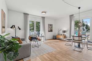 Stilvolles Stadtleben: Neubau 3-Zimmer-Wohnung mit Balkon und exklusiver Einbauküche – Friedenauer Höhe 11, 12159 Friedenau, Berlin – Vorschaubild 5