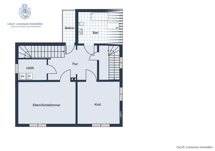 Skizze Grundriss Obergeschoss