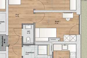 KfW 40 QNG: 150.000 € Förderkredit - 4 Zimmer EG Wohnung mit Süd- und Nordterrasse – Die vollständige Adresse der Immobilie erhältst du vom Anbieter., 85748 Garching bei München – Vorschaubild 2