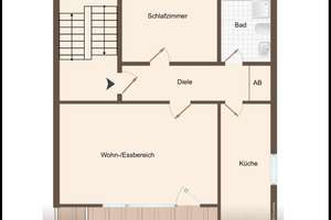 Helle 2-Zimmer Wohnung in Bielefeld Innenstadt