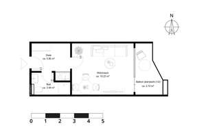 Kapitalanlage oder Eigenheim: 1-Zimmer-Apartment mit Balkon und Tiefgarage – Die vollständige Adresse der Immobilie erhältst du vom Anbieter., 69121 Handschuhsheim, Heidelberg – Vorschaubild 10