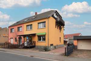 Kleines Wohn- und Geschäftshaus voll vermietet mit Garten und großer Garage – Meißen (Kreis) – Vorschaubild 1