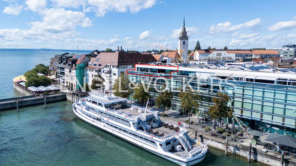 Einzigartiges Penthouse mit unverbaubarem 180° See- & Bergblick