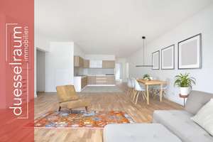 Erstbezug! Exklusive 3-Zimmer-Wohnung im 4. OG – hochwertiger Neubau in Stadtmitte – Die vollständige Adresse der Immobilie erhältst du vom Anbieter., 40211 Stadtmitte, Düsseldorf – Vorschaubild 1