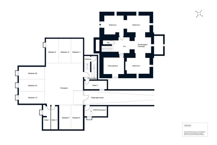 Kellergeschoss gesamt