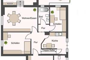 Viel Platz & viel Ruhe: Großzügige 4 Zi.-Wohnung im Zweifamilienhaus. – Die vollständige Adresse der Immobilie erhältst du vom Anbieter., 22395 Bergstedt, Hamburg – Vorschaubild 15