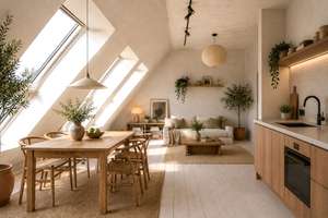 City-Penthouse mit sonniger Dachterrasse – Die vollständige Adresse der Immobilie erhältst du vom Anbieter., 10245 Friedrichshain, Berlin – Vorschaubild 1