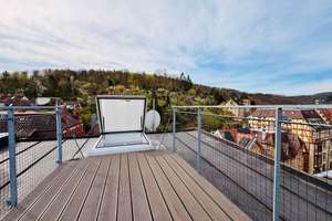 Maisonette-Altbauwohnung mit Dachterrasse & ausgebauter Bühne mit Sichtgebälk, reduzierte Stehhöhe  – 70199 Südheim, Stuttgart – Vorschaubild 46