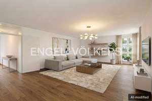 Wunderschöne Fünf-Zimmer-Gartenwohnung in beliebter Lage von Sachsenhausen