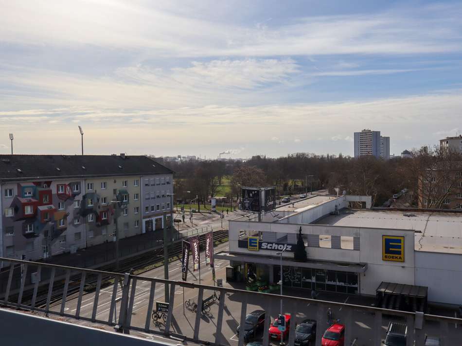 Ausblick Balkon