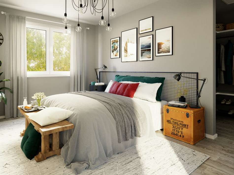 Wohnbeispiel Schlafzimmer