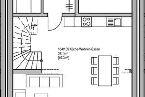 Neubau-Erstbezug: Großzügiges Reihenmittelhaus mit Dachterrasse und großem Studio in Bonn-Beuel – Kommentalweg 2, 52335 Schwarzrheindorf/Vilich-Rheindorf, Bonn – Vorschaubild 6