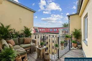 Erstbezug! 127 m² Dachgeschosswohnung mit Aufzug, Terrasse, 3 Schlafzimmern, Rudolfkiez Friedrichsha – Bossestr. 9, 10245 Friedrichshain, Berlin – Vorschaubild 8