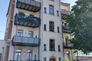 Industriedenkmal – Voll möblierte 2-Zimmer-Wohnung mit Balkon in Leipzig-Plagwitz