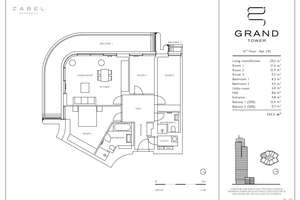 Exklusive 4-Zimmer-Wohnung im 16. Obergeschoss des Grand Tower Frankfurt – Die vollständige Adresse der Immobilie erhältst du vom Anbieter., 60327 Gallus, Frankfurt am Main – Vorschaubild 16