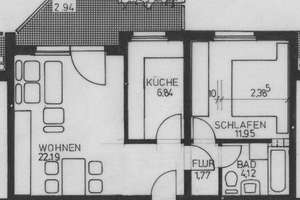 Frisch renovierte 2,5 Zimmer Wohnung im gepflegten Mehrfamilienhaus! – II Schockenhecke 32, 45329 Karnap, Essen – Vorschaubild 2