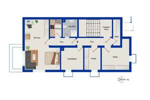 Freiburg i. Breisgau - Vermietete 6-Zimmer-Maisonettewohnung zzgl. ELW im Untergeschoss – 79114 Weingarten, Freiburg im Breisgau – Vorschaubild 12