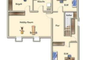 78549 Spaichingen: Freistehendes 1-FH in ruhiger Sackgasse,  Garten & Einliegerwohnung &  2 Garagen – Die vollständige Adresse der Immobilie erhältst du vom Anbieter., 78549 Spaichingen – Vorschaubild 15