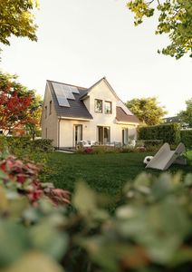 Zweifamilienhaus mit Feldblick