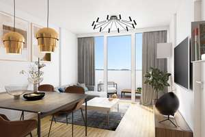 1,5-Zimmer-Wohnung mit traumhaftem Weitblick & eigenem Tiefgaragenstellplatz – 93051 Großprüfening-Dechbetten-Königswiesen, Regensburg – Vorschaubild 6