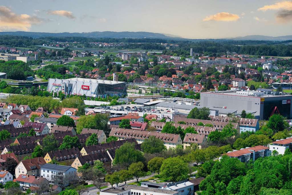 Helle 3-Zimmerwohnung mit effizienter Raumaufteilung in Friedrichshafen
