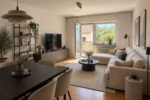 Sonnenlage in Sachsenhausen – attraktive 3-Zimmer-Wohnung mit BLK, zusätzlicher Nebenfläche & Garage – 60598 Sachsenhausen-Süd, Frankfurt am Main – Vorschaubild 2