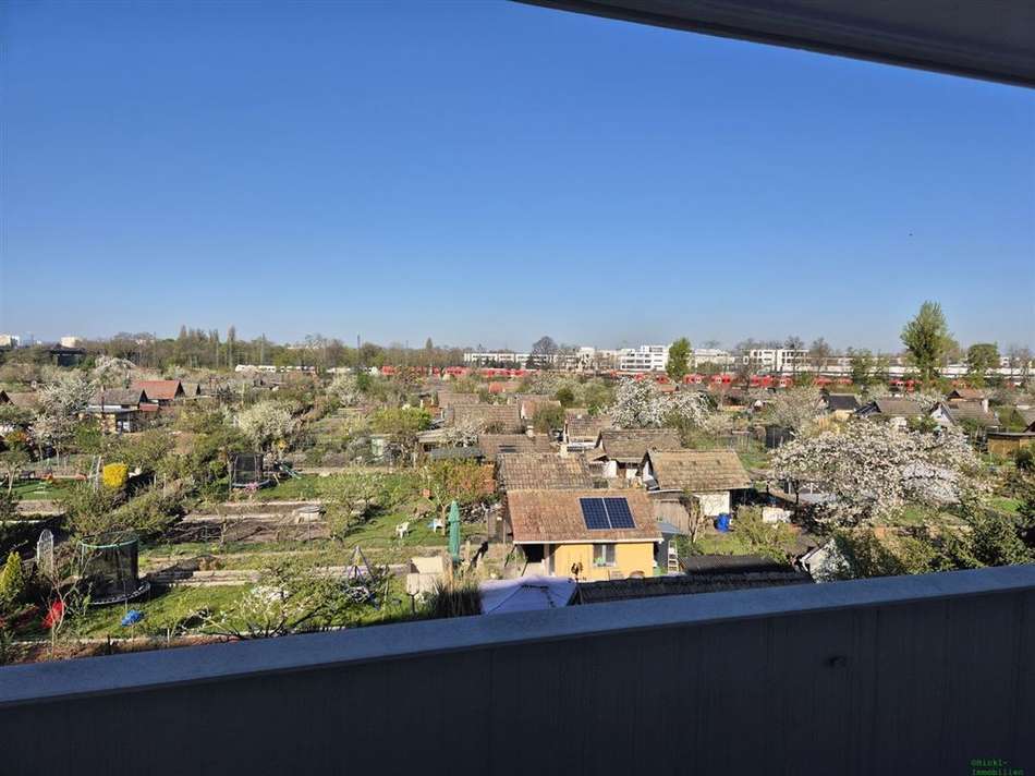 Blick vom Balkon