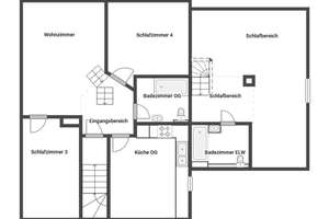 Zweifamilienhaus mit Potenzial, viel Nutzfläche und Garten in naturhafter Lage in Feldmoching! – Die vollständige Adresse der Immobilie erhältst du vom Anbieter., 80995 Feldmoching, München – Vorschaubild 13