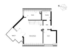 Großzügige Maisonette mit 2 Balkonen & sonniger Südterrasse in Köln-Sürth – 50999 Sürth, Köln – Vorschaubild 18