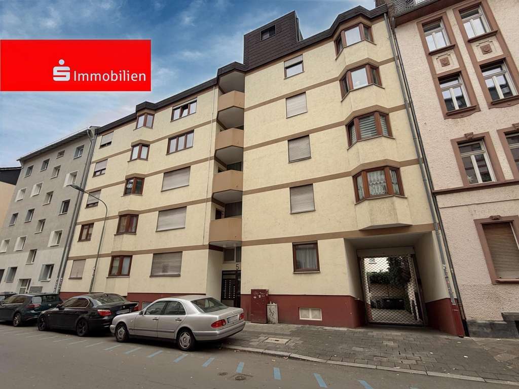 Immobilie in Offenbach am Main - Kapitalanlage mit Potenzial - 1,5 Zi-Wohnung inkl. Stellplatz - zentrale Wohnlage! - Bild 0
