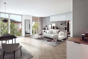 Urbanes Wohnen im Norden von Schwabing - Exklusives Studio im 1.Obergeschoß – Griegstraße 22, 80807 Milbertshofen, München – Vorschaubild 3