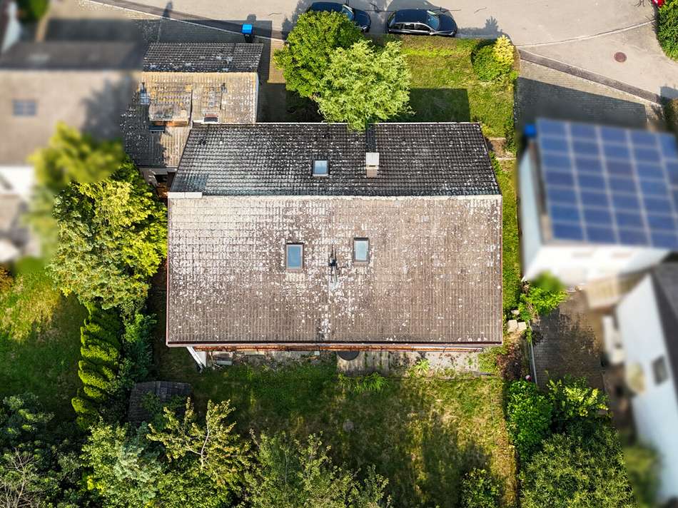 Drohnenaufnahme von oben