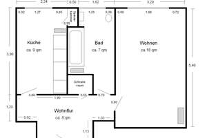 sanierte 1-Zi.-Whg. - Besichtigung nach Vereinbarung - – Curtiusweg 14, 20535 Hamm, Hamburg – Vorschaubild 7