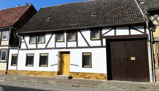Bild von Einfamilienhaus mit großer Scheune zentral in Kalbe (Milde)