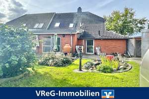 Gemütliche Doppelhaushälfte in ruhiger Lage mit großem Gartenhaus und Gewächshaus – Die vollständige Adresse der Immobilie erhältst du vom Anbieter., 23847 Schürensöhlen – Vorschaubild 1