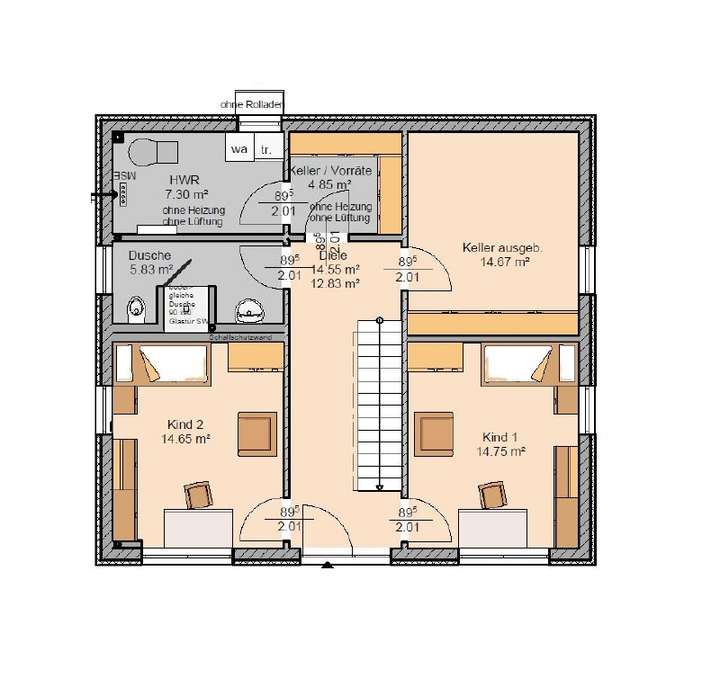 Grundriss Erdgeschoss