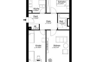 AIGNER - 3 Zi.-Wohnung mit bis zu 3,5 m Raumhöhe und eigenem Garten nahe Moosacher St. Martins Platz – Die vollständige Adresse der Immobilie erhältst du vom Anbieter., 80993 Alt-Moosach, München – Vorschaubild 10