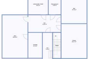 Charaktervolles Zweifamilienhaus mit Weitblick & Garten in Nimritz | Wohnen & Arbeiten vereint – Im Weinberg 11, 7318 Saale-Orla-Kreis – Vorschaubild 33