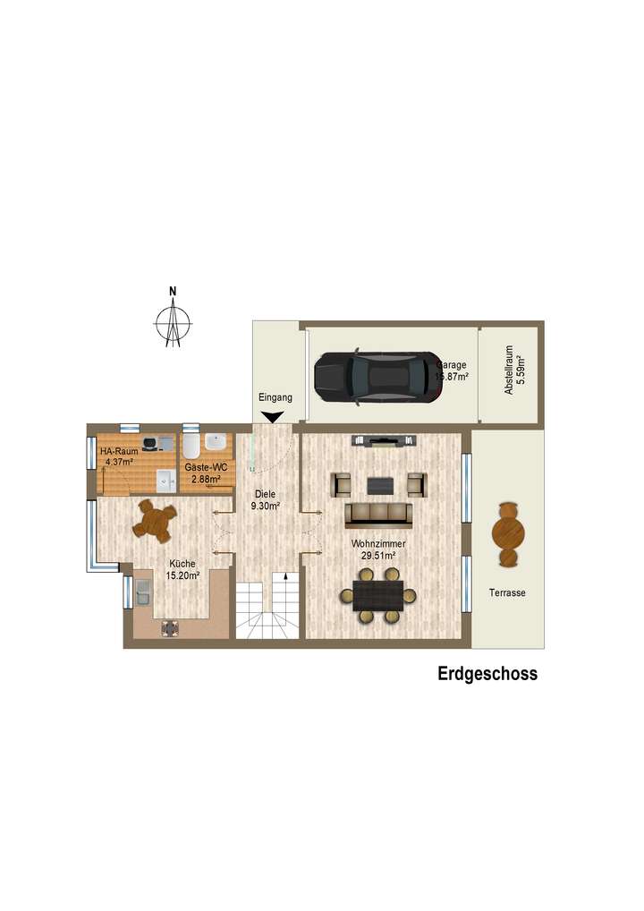 Grundriss Erdgeschoss