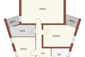 Endetage - Fantastischer Blick über Lübeck – Kolberger Platz 1, 23558 Sankt Lorenz Süd, Lübeck – Vorschaubild 16