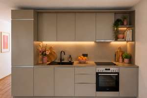 Urban. Modern. Neu. 2-Zimmer-Wohnung mit Balkon und Einbauküche – Thomas-Jefferson-Straße 50, 68309 Käfertal, Mannheim – Vorschaubild 9